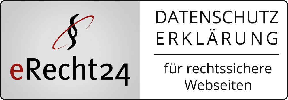 Siegel (JELEWA.de ist eRecht24 Partner | Datenschutzerklärung für rechtssichere Webseiten)